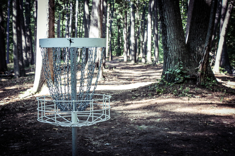 The Hollows Disc Golf Course Dynamic Course Design